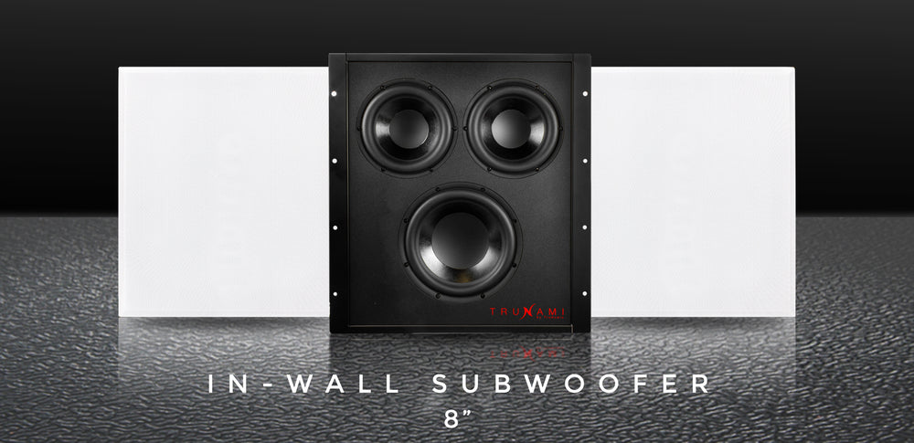 Truaudio - Trunami Sub serien - in wall